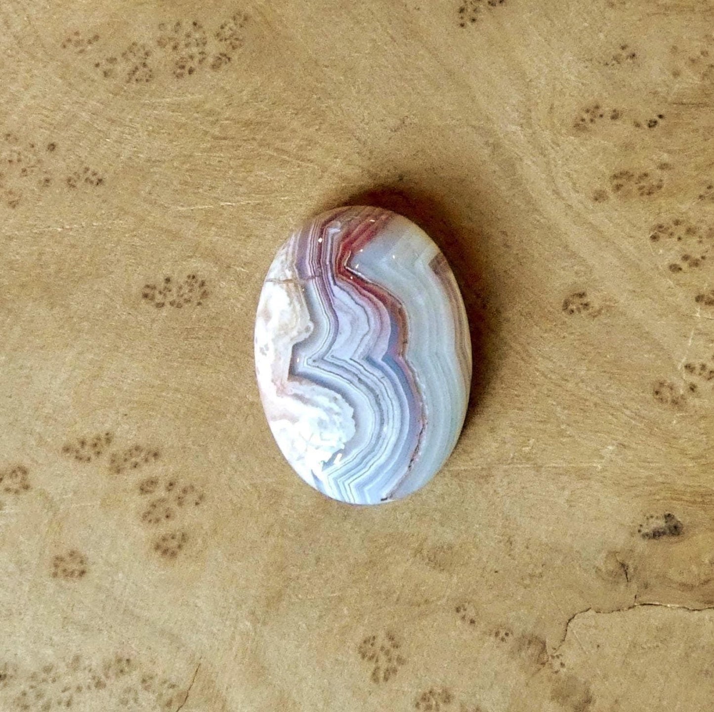 Laguna Lace Agate Boho Ring - .925 Sterling Silver - Choose Your Own Stone - Silversmith Ring