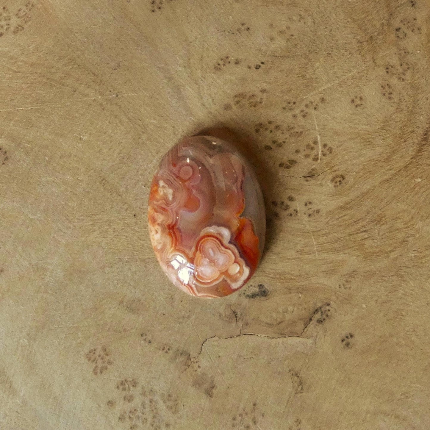 Laguna Lace Agate Boho Ring - .925 Sterling Silver - Choose Your Own Stone - Silversmith Ring