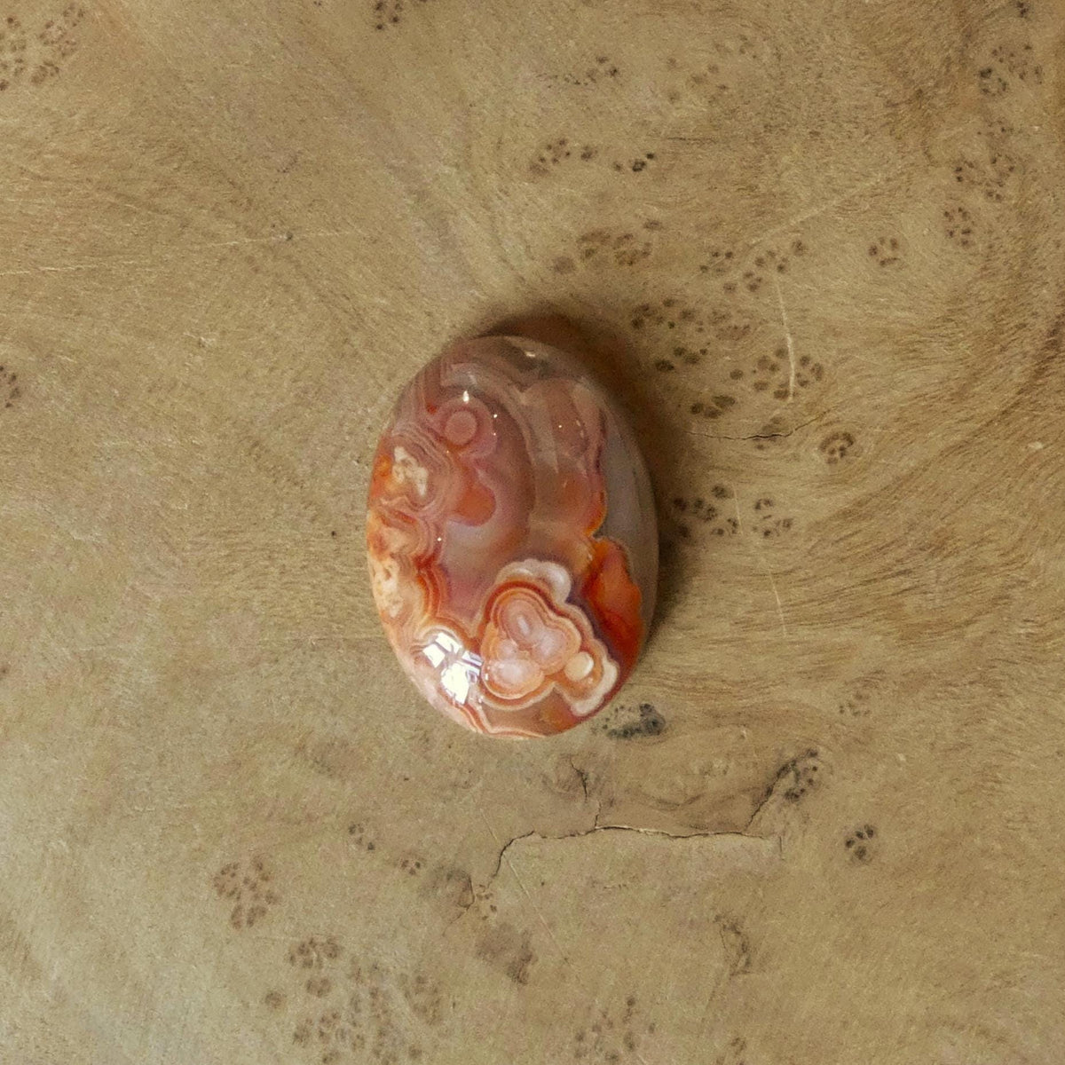 Laguna Lace Agate Boho Ring - .925 Sterling Silver - Choose Your Own Stone - Silversmith Ring