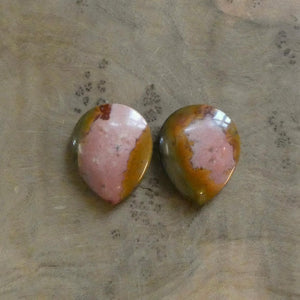 CUSTOM Red Creek Jasper Earrings - Sterling Silver - Cherry Creek Jasper