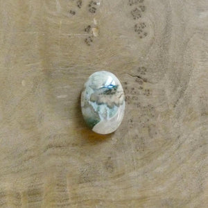 Custom Ocean Jasper Ring - Choose your stone - 14K Gold Prongs - Silversmith