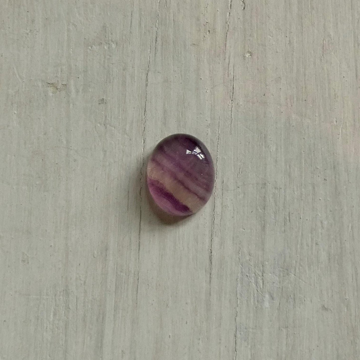 Custom Rainbow Fluorite Sterling Silver Ring - Choose Your Stone