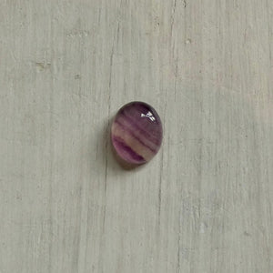 Custom Rainbow Fluorite Sterling Silver Ring - Choose Your Stone