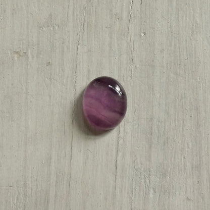 Rainbow Fluorite Delica Ring | Sterling Silver