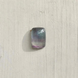 Rainbow Fluorite Ring - .925 Sterling Silver - Silversmith Ring - Multi-color Fluorite
