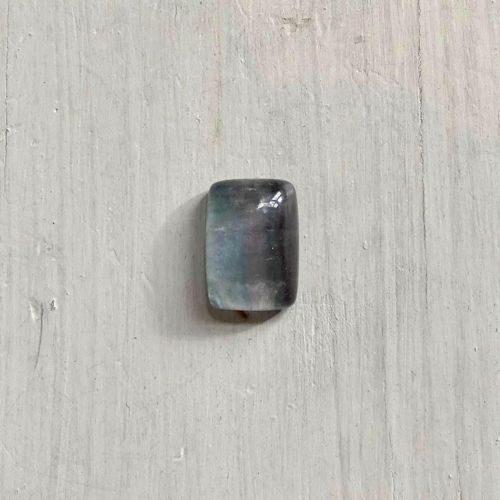 Custom Sterling Silver Rainbow Fluorite Ring – Silversmith Gemstone Jewelry