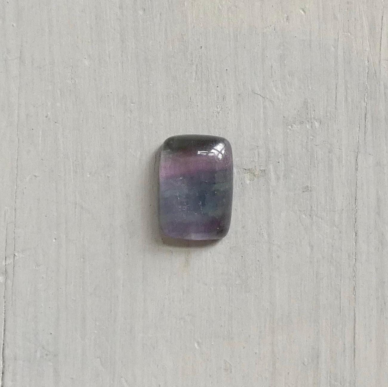 Custom Sterling Silver Rainbow Fluorite Ring – Silversmith Gemstone Jewelry