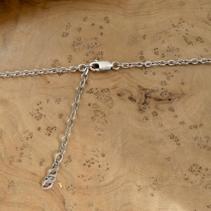 Choose Your Western Chisel Notched Turquoise Pendant - Sterling Silver Chain Optional
