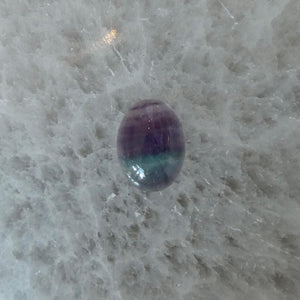 Custom Rainbow Fluorite Boho Ring - .925 Sterling Silver - Choose Your Stone