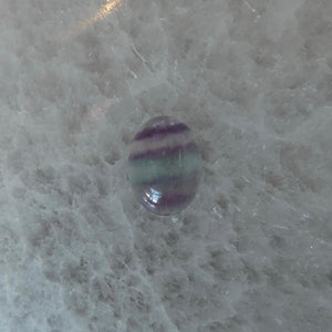 Custom Rainbow Fluorite Boho Ring - .925 Sterling Silver - Choose Your Stone