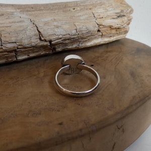 Ready to Ship - Sleeping Beauty Turquoise Ring - Silversmith Ring - Delica Ring - Turquoise Ring