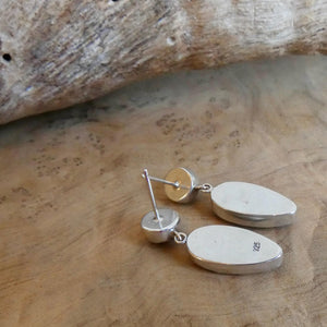 Ready to Ship - Red Creek Jasper Earrings - .925 Sterling Silver Ring - Silversmith - Jasper Drop Earrings