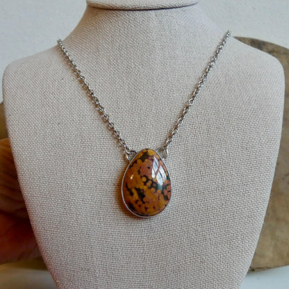 Ocean Jasper Pendant includes chain, Choose Your OOAK Necklace