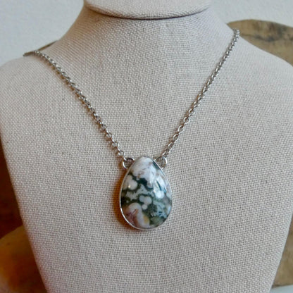 Ocean Jasper Pendant includes chain, Choose Your OOAK Necklace