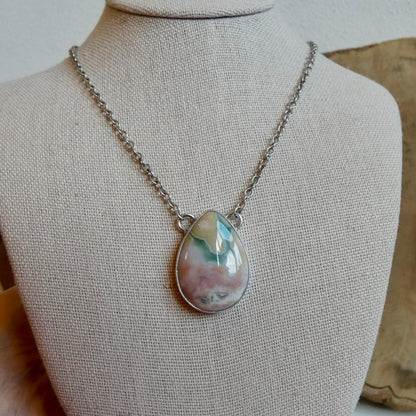 Ocean Jasper Pendant includes chain, Choose Your OOAK Necklace