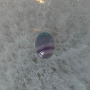 Custom Rainbow Fluorite Boho Ring - .925 Sterling Silver - Choose Your Stone