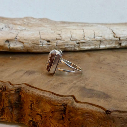 Custom Laguna Lace Agate Ring - .925 Sterling Silver - Choose Your Stone