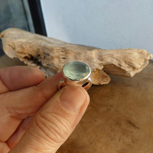Aquamarine Ring - Size 5.5