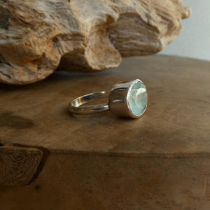 Aquamarine Ring - Size 5.5