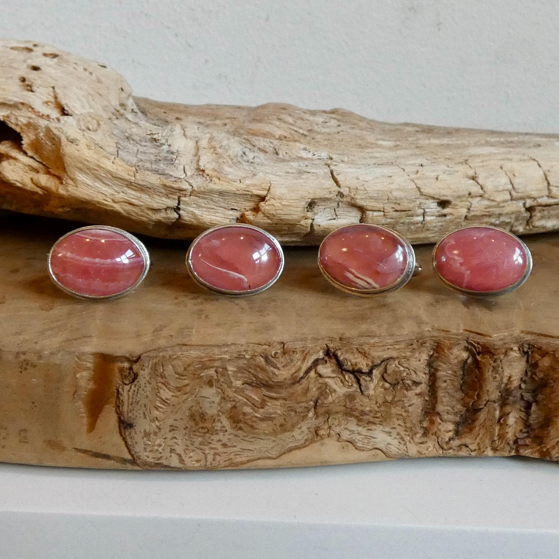 Rhodochrosite Ring - Sterling Silver - Choose Your Finished Ring