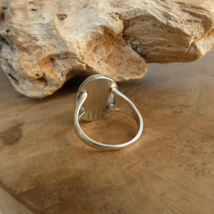 Custom Montana Agate Boho Ring - .925 Sterling Silver - Choose Your Stone