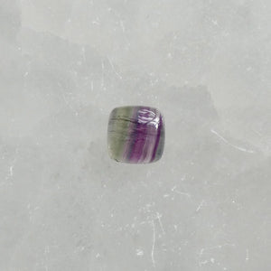 Custom Silversmith Rainbow Fluorite Ring – Choose Your Square Cabochon