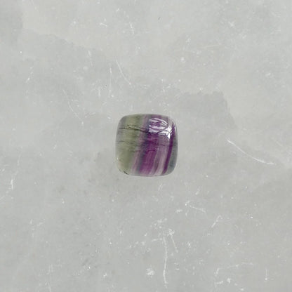 Custom Silversmith Rainbow Fluorite Ring – Choose Your Square Cabochon