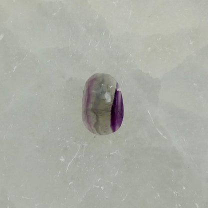 Rainbow Fluorite Boho Ring - .925 Sterling Silver - Chunky Multi-color Fluorite
