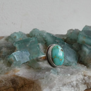 Sonoran Gold Turquoise Ring - Choose your Ring - Sterling Silver