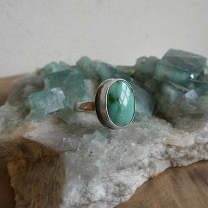 Sonoran Gold Turquoise Ring - Choose your Ring - Sterling Silver