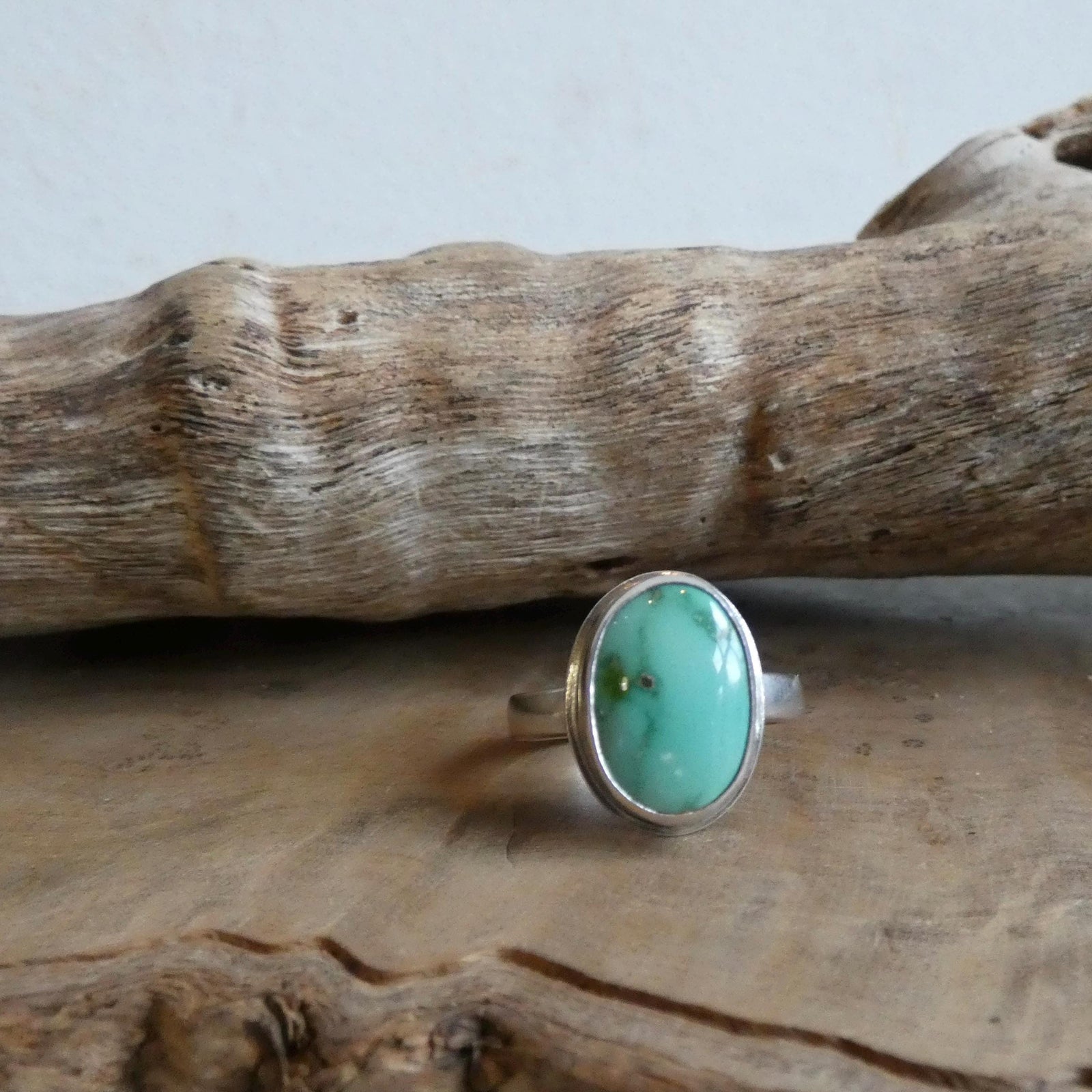 Sonoran Gold Turquoise Ring - Choose your Ring - Sterling Silver