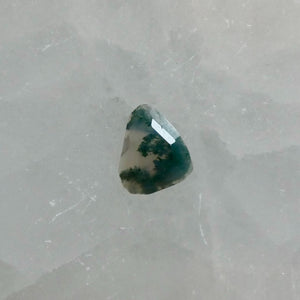 Custom Green Moss Agate Boho Ring - Choose Your Stone - Sterling Silver
