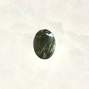 Seraphinite Sterling Silver Ring - Handmade Boho Statement Jewelry