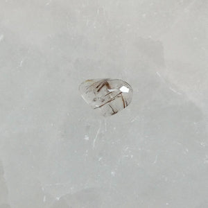 Copper Rutilated Quartz Pendant - Sterling Silver Necklace - Choose Your Stone