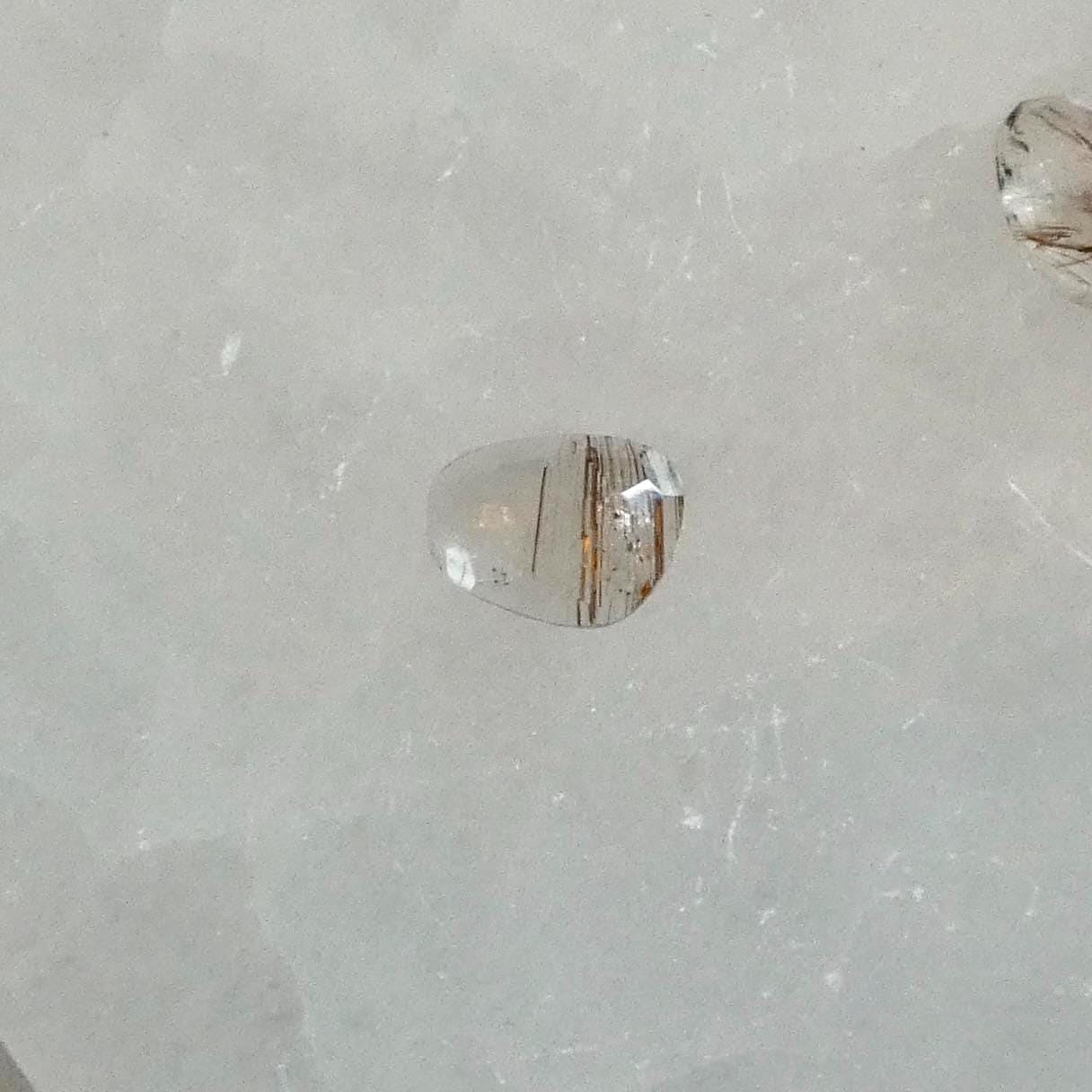 Copper Rutilated Quartz Pendant - Sterling Silver Necklace - Choose Your Stone
