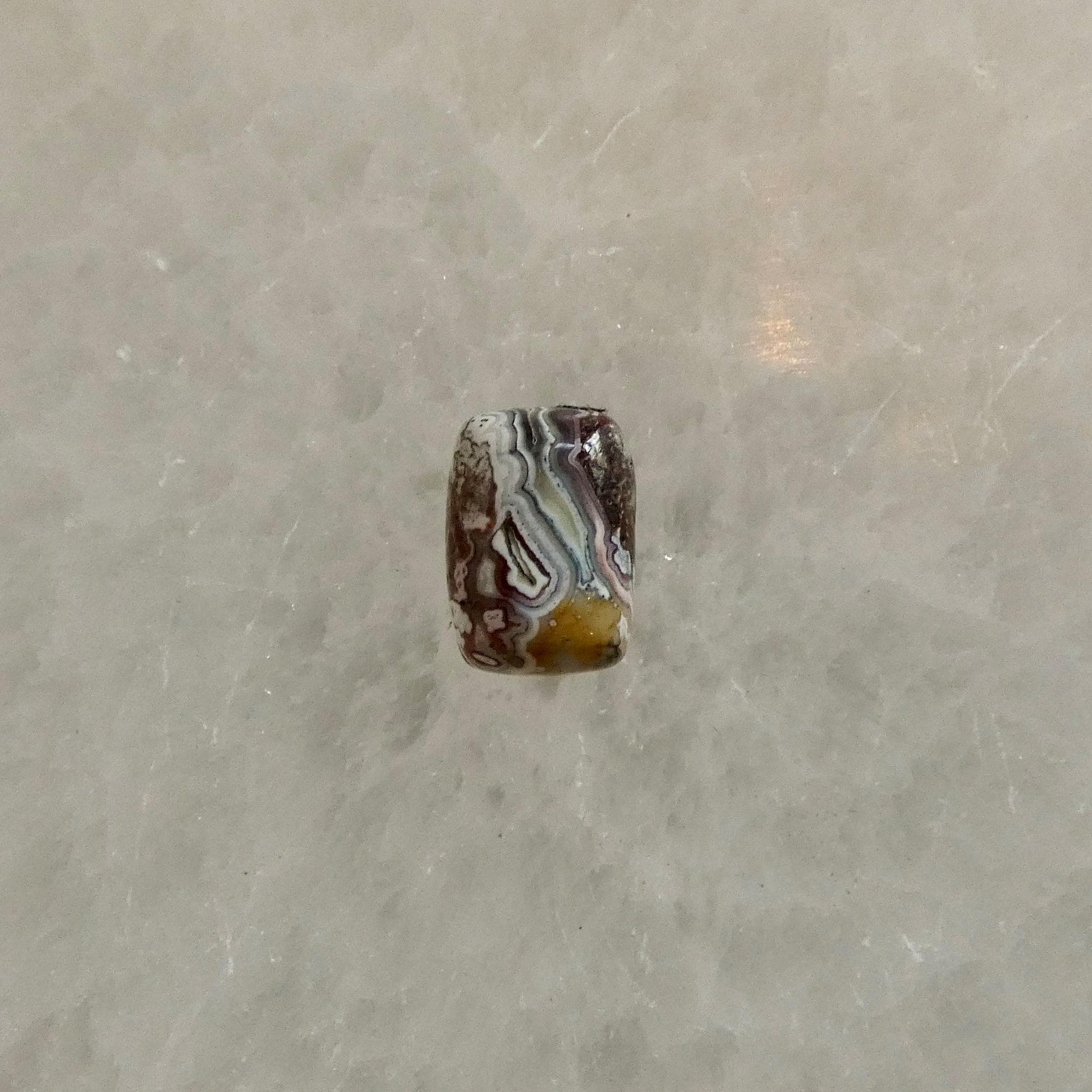 Custom Laguna Lace Agate Ring - .925 Sterling Silver - Choose Your Stone