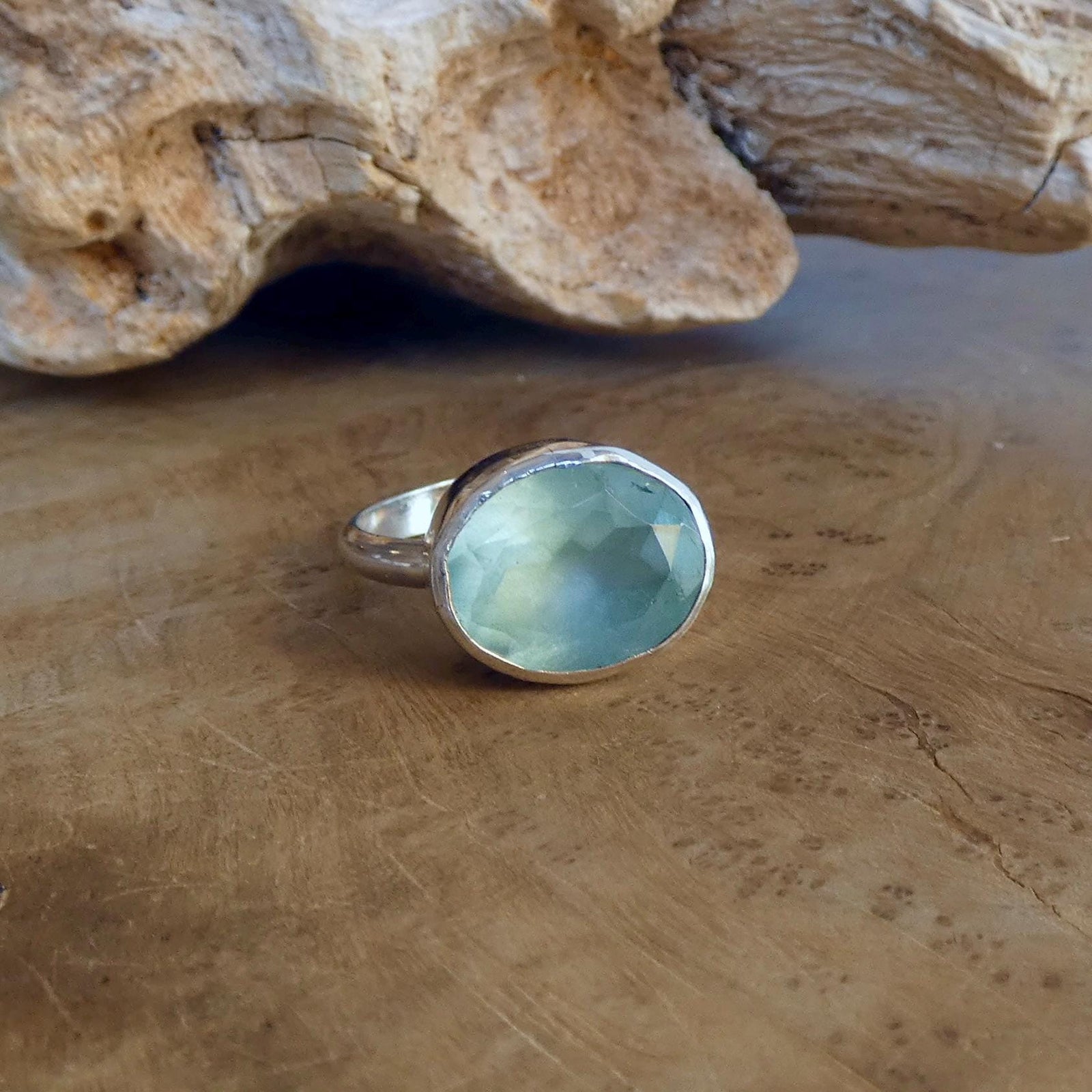 Aquamarine Ring - Size 5.5