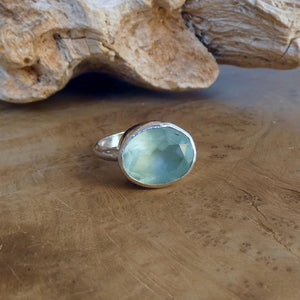 Aquamarine Ring - Size 5.5