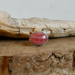 Rhodochrosite Ring - Sterling Silver - Choose Your Finished Ring