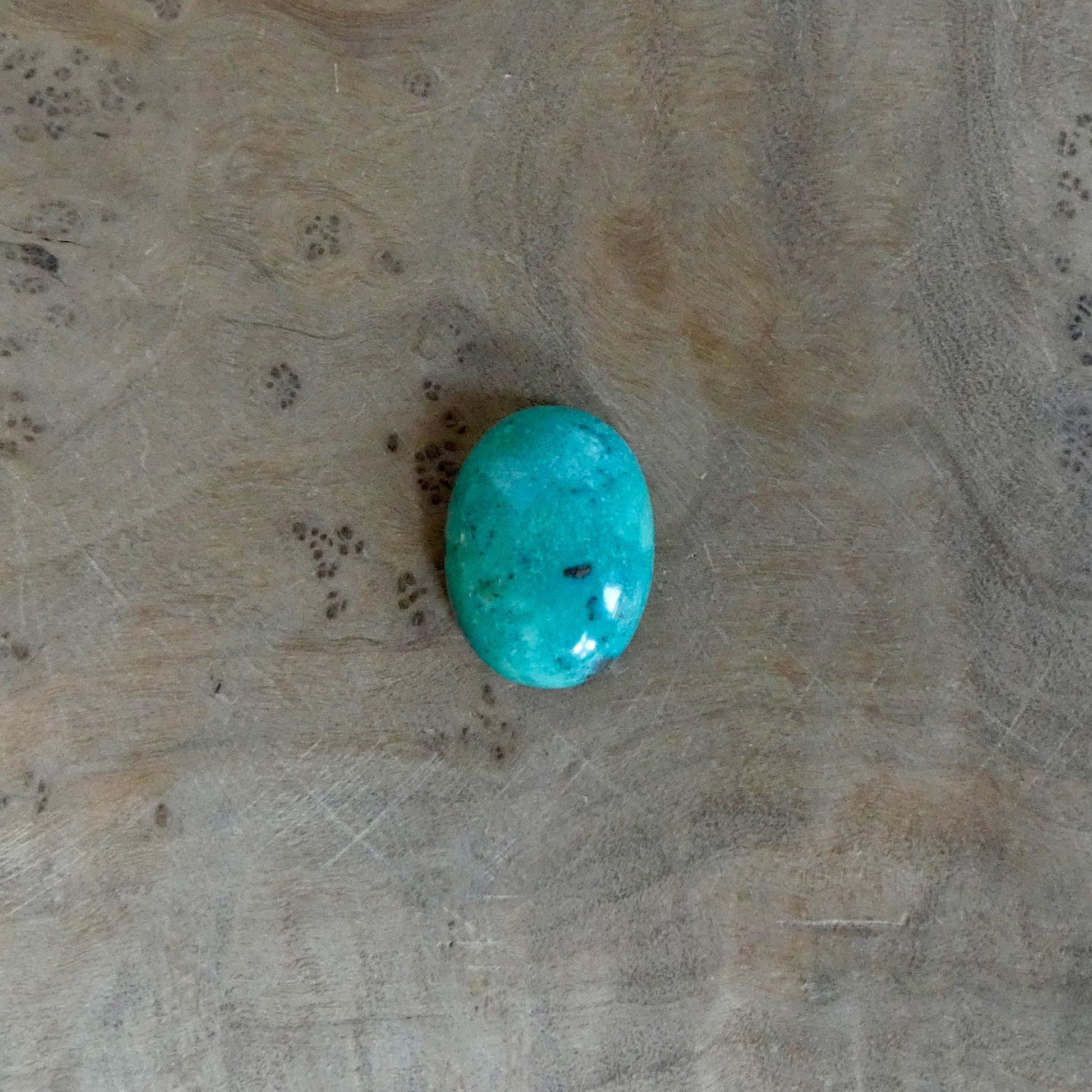 Sterling Silver Turquoise Ring - Boho Silversmith Design