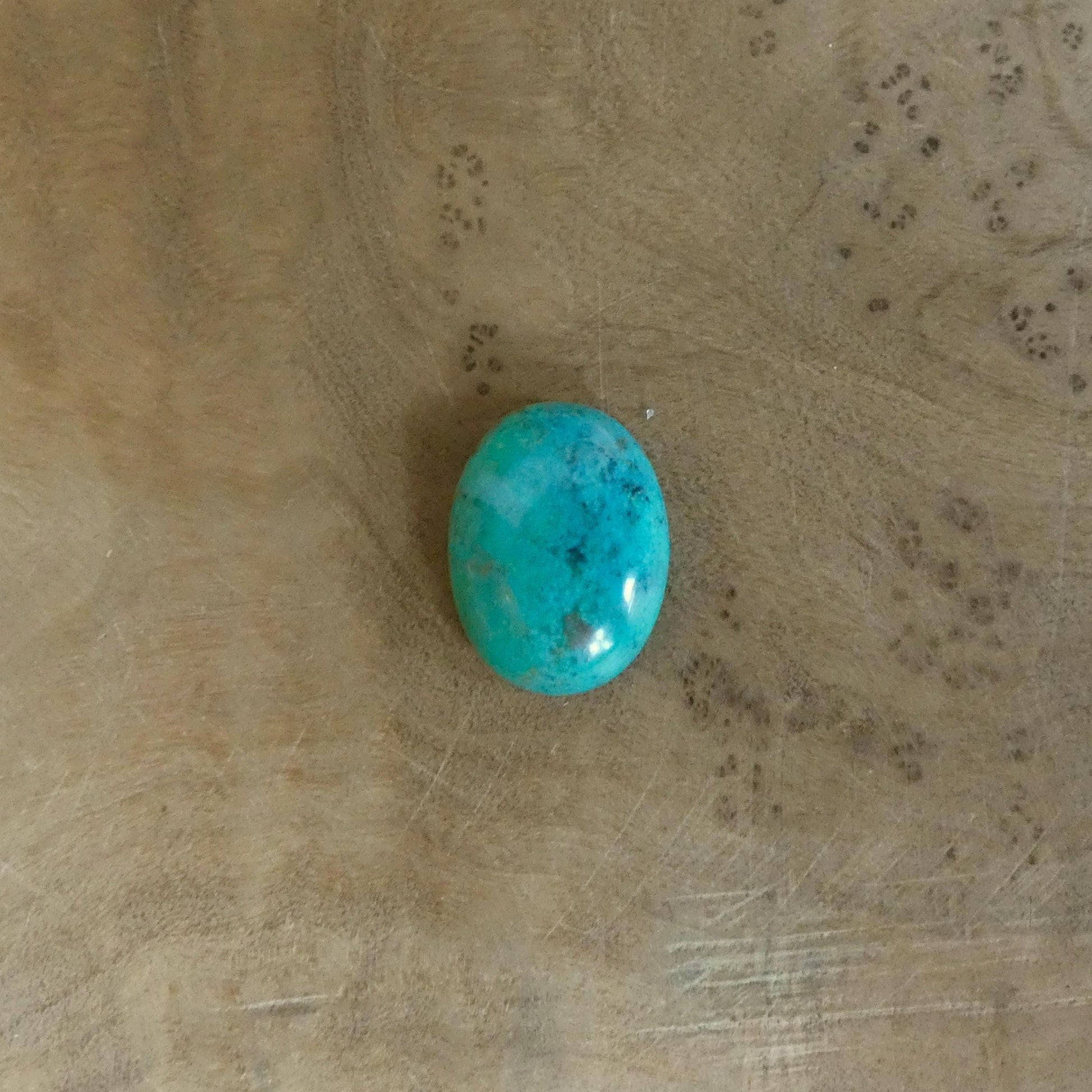 Sterling Silver Turquoise Ring - Boho Silversmith Design
