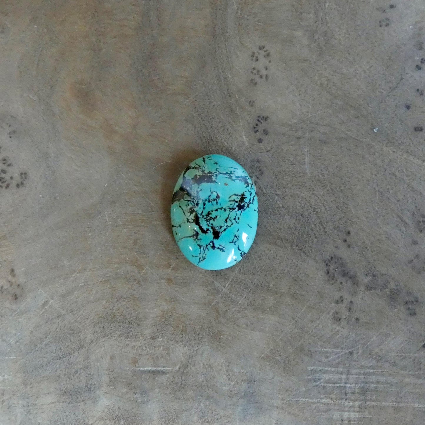 Sterling Silver Turquoise Ring - Boho Silversmith Design