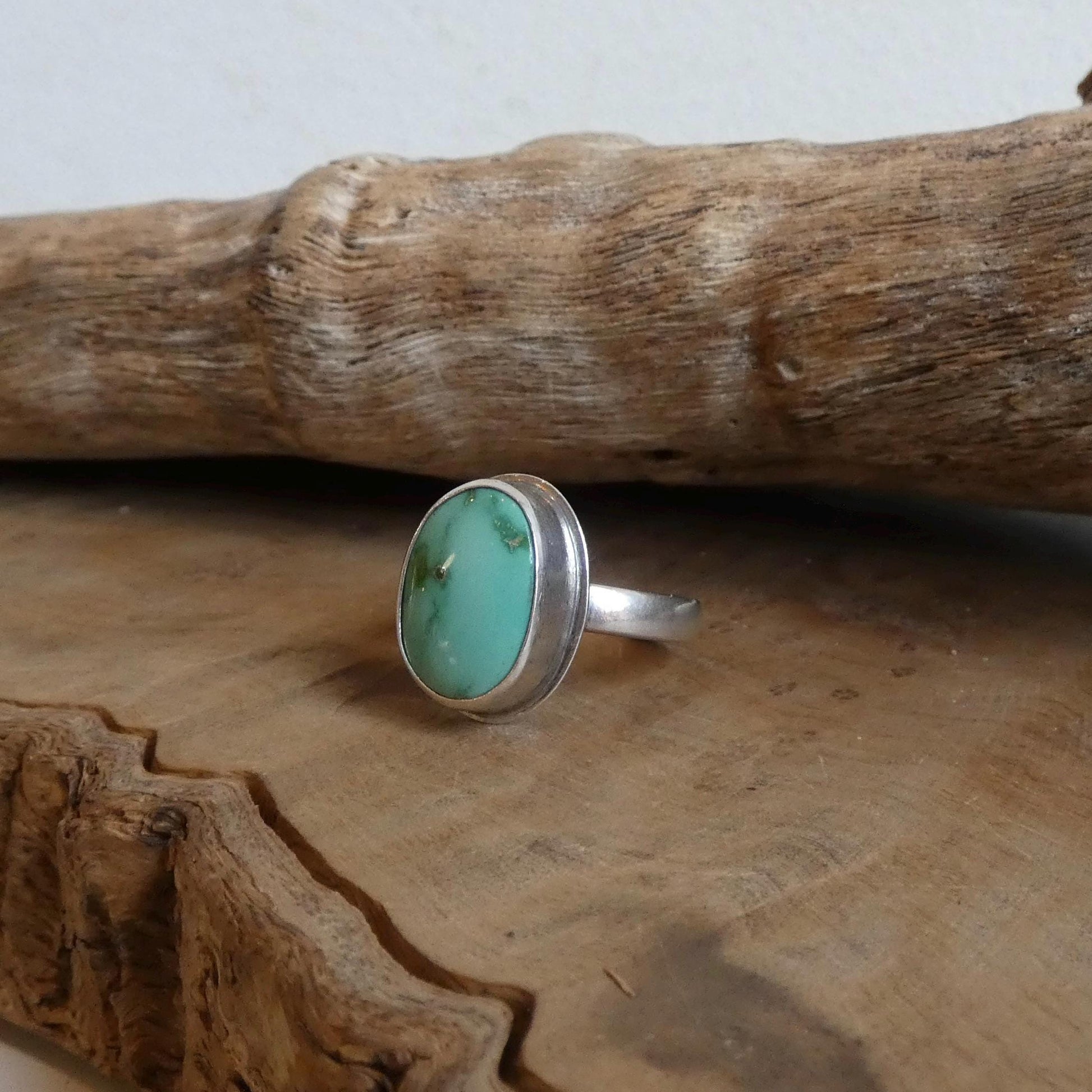 Sonoran Gold Turquoise Ring - Choose your Ring - Sterling Silver