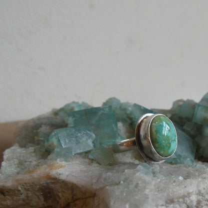 Sonoran Gold Turquoise Ring - Choose your Ring - Sterling Silver