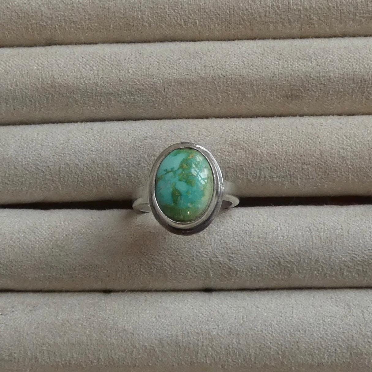 Sonoran Gold Turquoise Ring - Choose your Ring - Sterling Silver