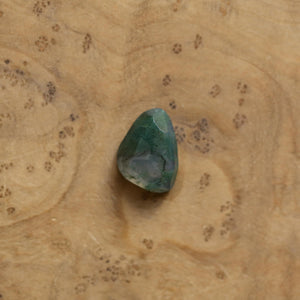 Green Moss Agate Boho Ring - Choose Your Stone - Sterling Silver