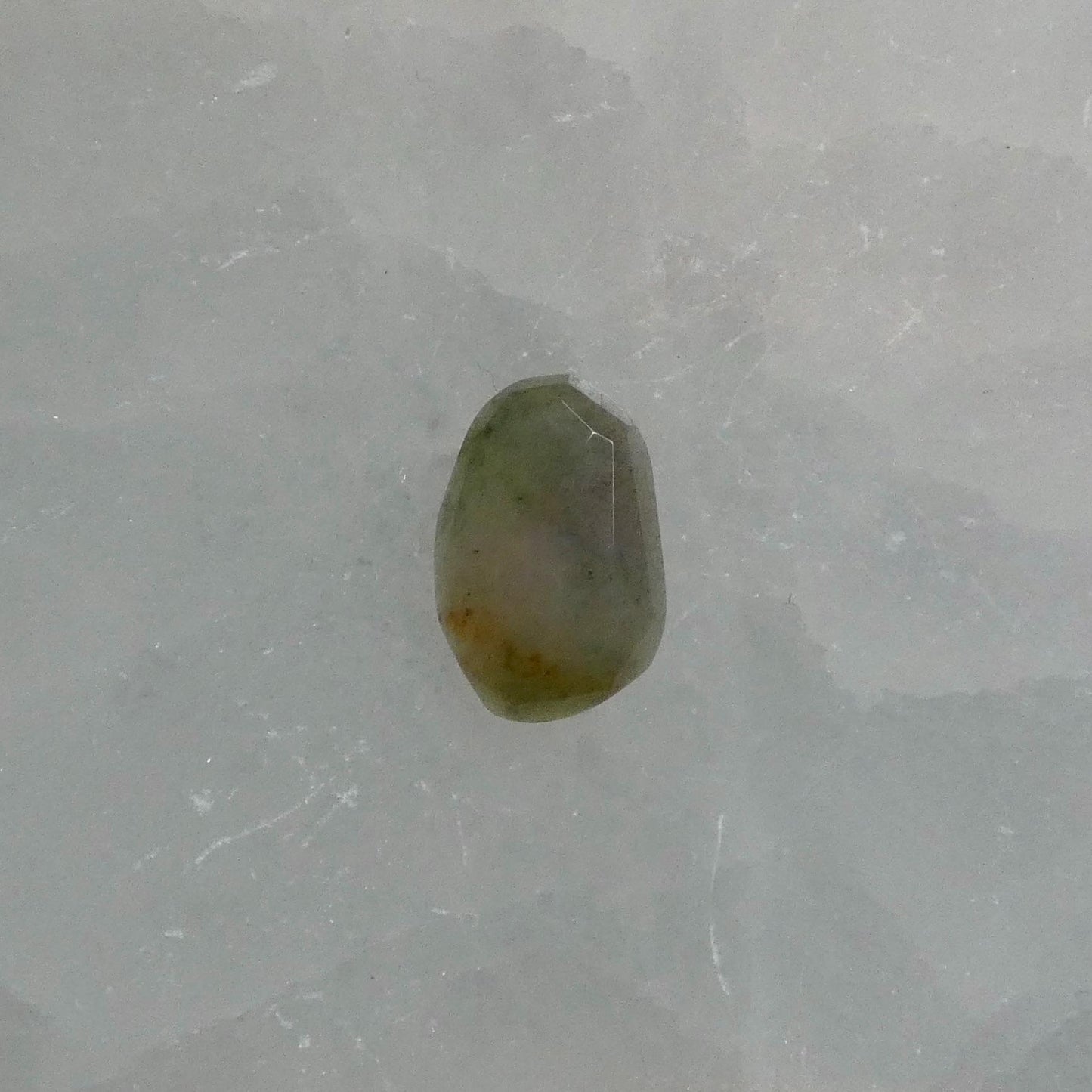 Custom Green Moss Agate Boho Ring - Choose Your Stone - Sterling Silver