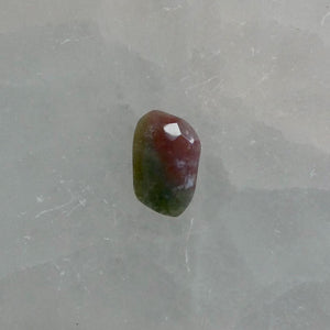 Custom Green Moss Agate Boho Ring - Choose Your Stone - Sterling Silver