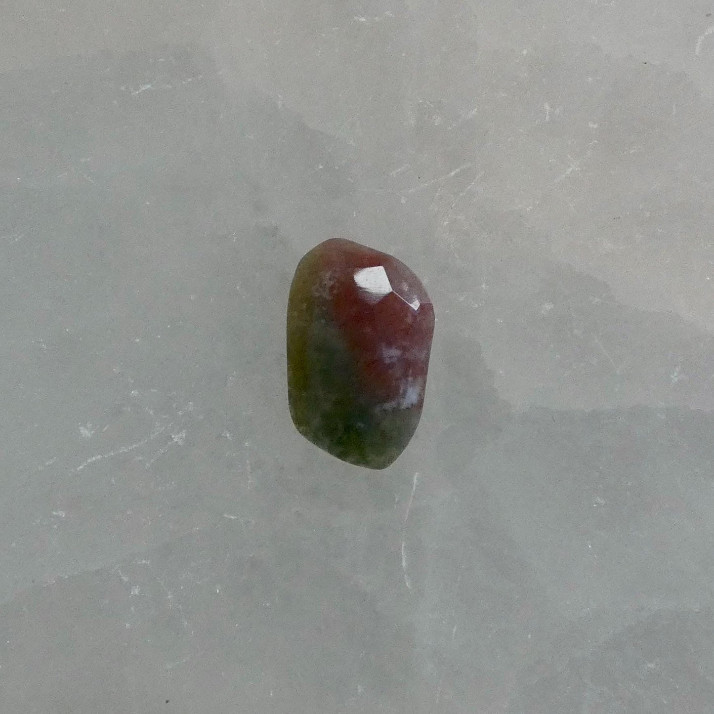 Custom Green Moss Agate Boho Ring - Choose Your Stone - Sterling Silver