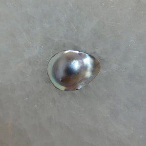 Deep Sea Necklace - Blister Pearl Pendant - .925 Sterling Silver